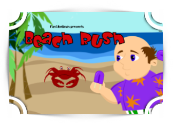 Beach Rush addition Games Fun4TheBrain Thumbnail